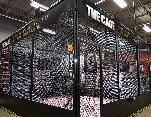 HitTrax Batting Cage